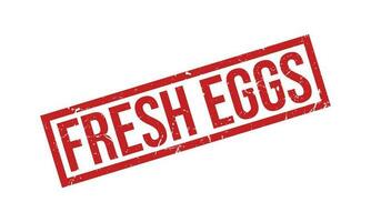Fresh eggs Rubber Stamp Seal Vector