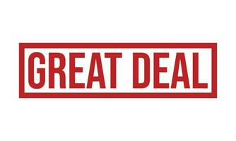 Great deals rubber stamp Royalty Free Vector Image