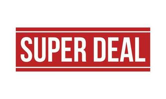 Super Deal Rubber Stamp Seal Vector