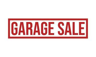 Garage Sale Rubber Stamp Seal Vector