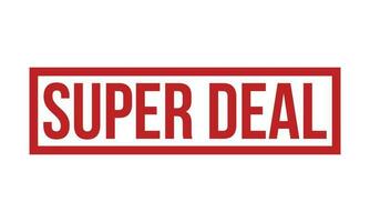 Super Deal Rubber Stamp Seal Vector