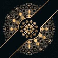 Vector luxury mandala decorative ethnic element