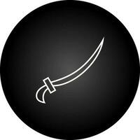 Arabic Sword Vector Icon