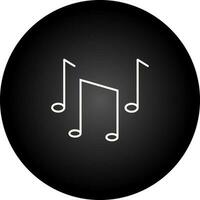 Musical Notes Vector Icon