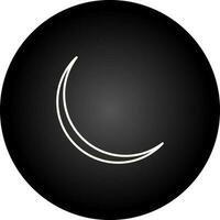 New Moon Vector Icon