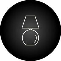 Table Lamp Vector Icon