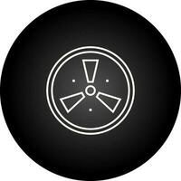 Radiation Vector Icon