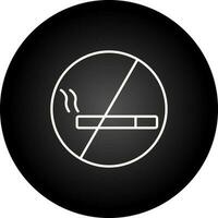 No Smoking SIgn Vector Icon