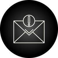 Urgent Mail Vector Icon