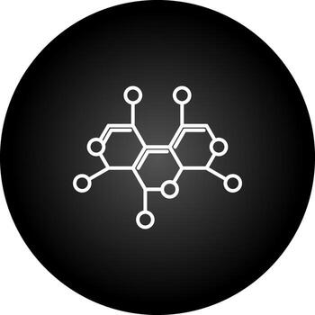 Molecule Structure Vector Icon