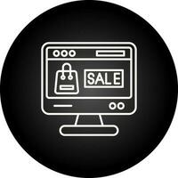 Online Sale Vector Icon