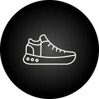 icono de vector de zapato