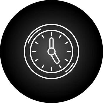 icono de vector de reloj