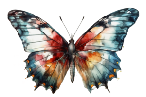 papillon aquarelle clipart ai généré png