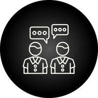 Conversation Vector Icon