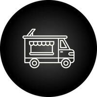 Bakery Truck Vector Icon