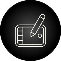 Graphic Tablet Vector Icon