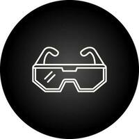 icono de vector de gafas