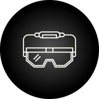 Lab Glasses Vector Icon