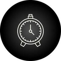 icono de vector de reloj de alarma