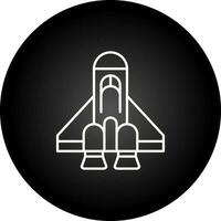 Spaceship Vector Icon