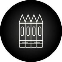 Crayons Vector Icon