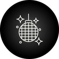 icono de vector de bola de discoteca