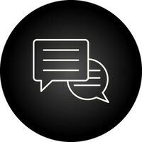 Conversation Vector Icon