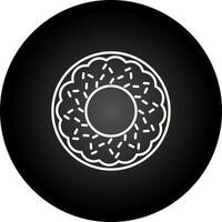 icono de vector de donut