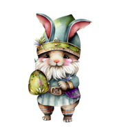 Gnomes Easter Day Watercolor png