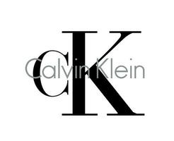 calvin klein marca ropa Moda logo símbolo diseño vector ilustración