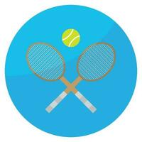 Tennis sport icon vector