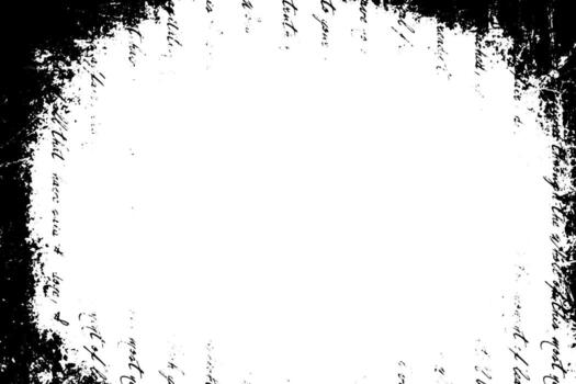 Grunge border vector texture background. Abstract frame overlay. Dirty and damaged backdrop.