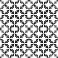 Black and white seamless pattern texture. Greyscale ornamental graphic design. vector