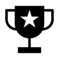 Trophy vector icon