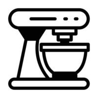 stand mixer icon vector