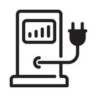 Charger Station Vector Icon