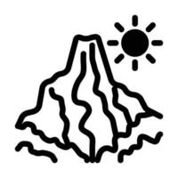 Mount Vector icon