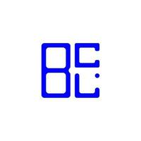 Diseño creativo del logotipo de la letra bcl con gráfico vectorial, logotipo simple y moderno de bcl. vector