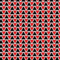 abstract seamless vertical black and red polygon repeat pattern. vector