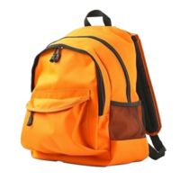 School backpack isolated. png