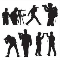 photography people Silhouette vector