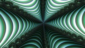 3d abstract fractal radial color palette flow animation loop background video