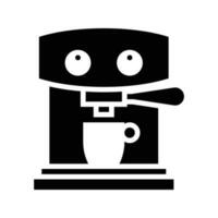 Coffee Maker vector Solid  icon . Simple stock illustration stock