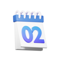 3D 2 Date Icon png