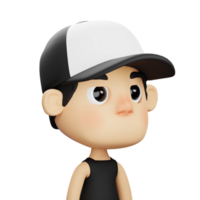 3d homem avatar png