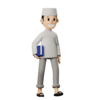 3D Muslim Character png