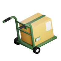 3D Package Delivery png