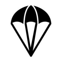 Parachuting Icon Design vector