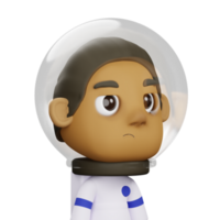 3d astronaut avatar png